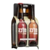מארז רביעיית בירה מלכה 2 אדמונית + 2 בהירה